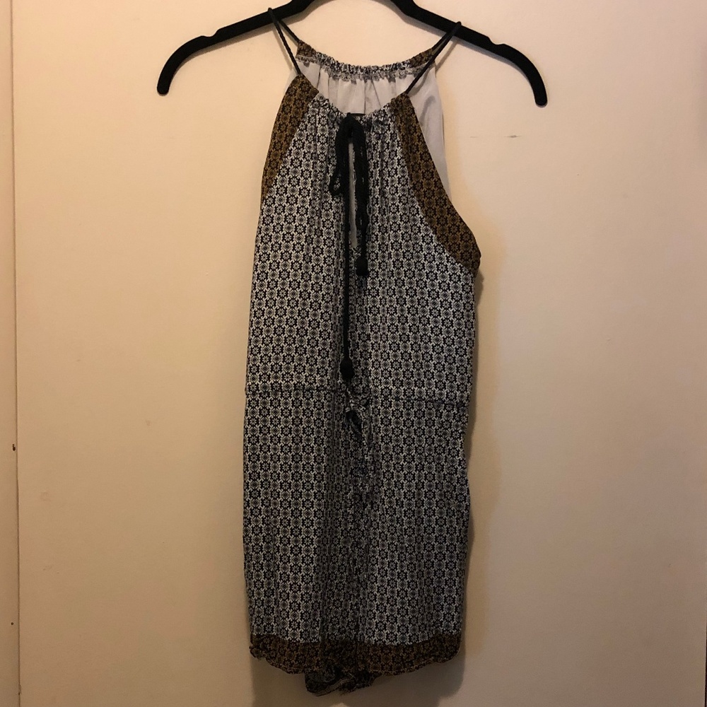 Wilde Heart Pattern Romper | Size Small